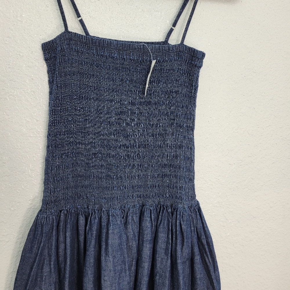 Madewell Smocked Maxi Dress NV350 NWT Size S - Picture 8 of 12